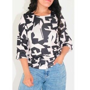 POETRY Tops Blouse Women's Size 10 ,100% Linen,Excellent Condition,19 Inch Of Ar